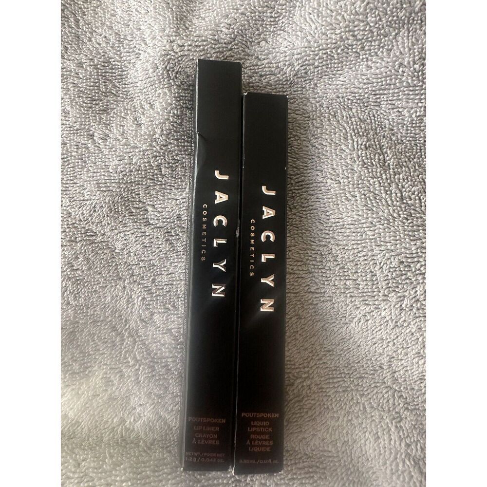 Jaclyn Cosmetics Poutspoken Liquid Lipstick + Liner In Control New In Box Womens - Picture 1 of 3